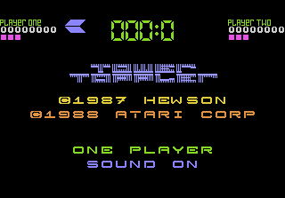 Tower Toppler screenshot 3 for Atari 7800